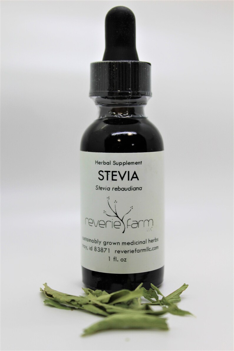 Stevia Drops Stevia rebaudiana extract tincture organic Etsy