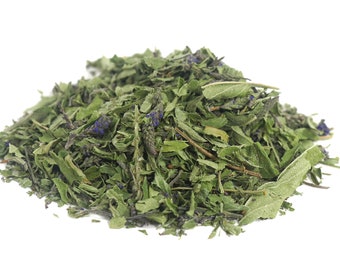Blue Vervain dried herb, bulk Verbena hastata sustainable USA grown