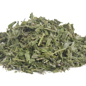 Spearmint dried herb tea, sustainable USA grown bulk Mentha spicata