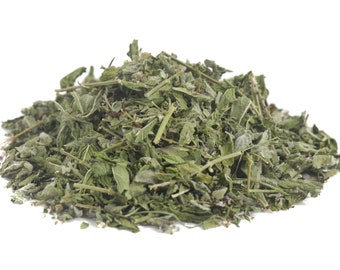 Spearmint dried herb tea, sustainable USA grown bulk Mentha spicata