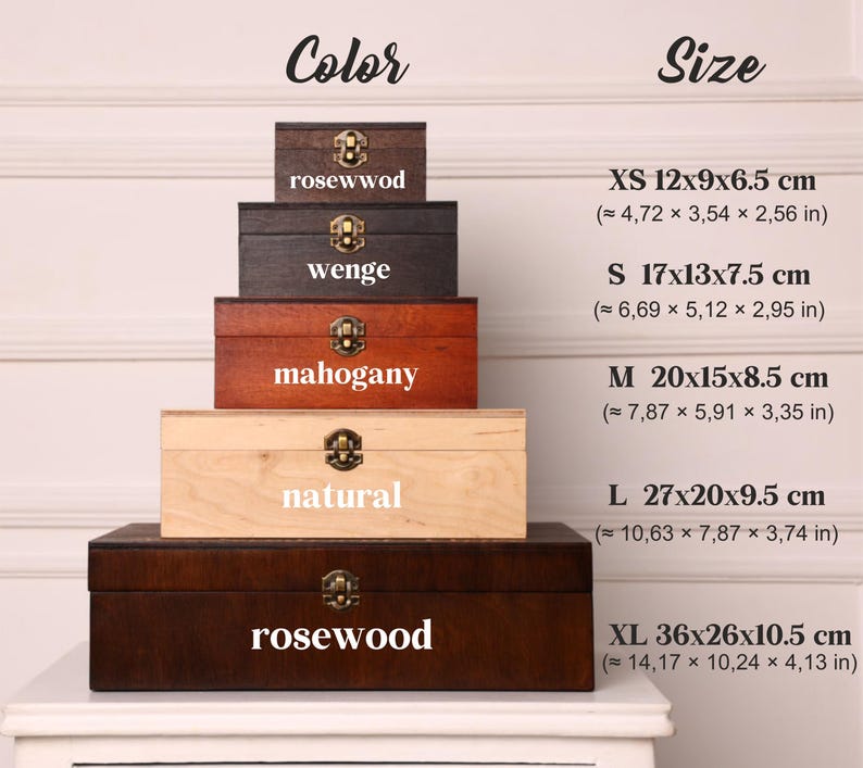 Personalized Wooden Travel Memory Box, World Map Keepsake - Etsy