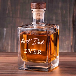 Decanter per whisky personalizzato, set di barware personalizzato per uomo, regalo personalizzato per lui, regalo per lo sposo