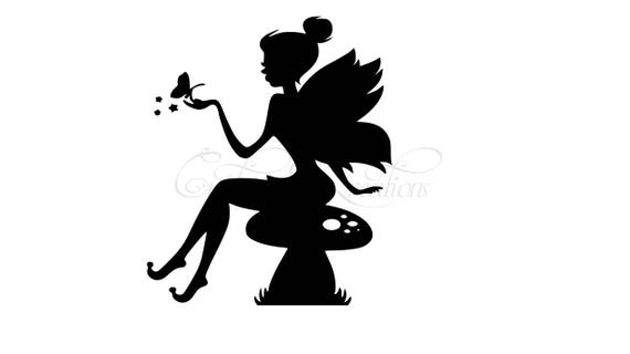 Download ToadStool Fairy SVG File | Etsy