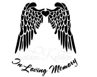 In Loving Memory SVG File Only