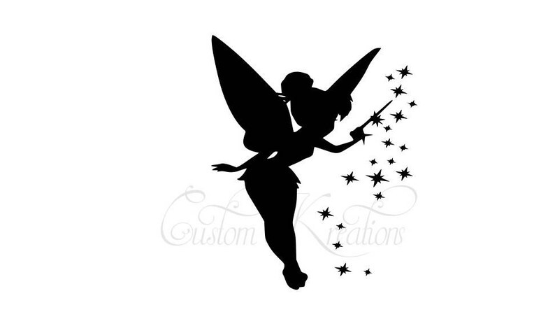 Download Clip Art Art Collectibles Tinker Bell Inspired Fairy Svg File