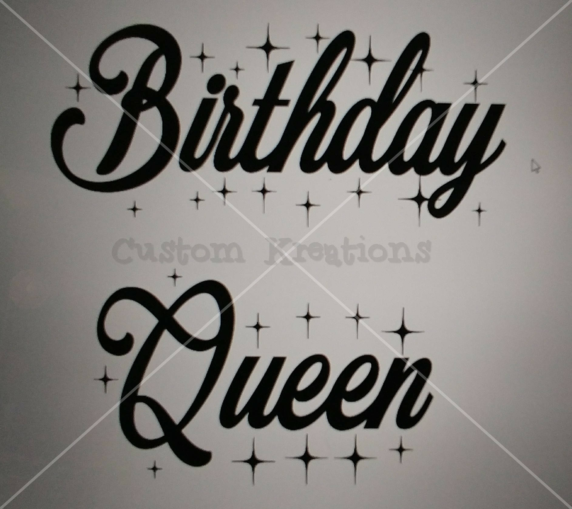Download Birthday Queen SVG file | Etsy