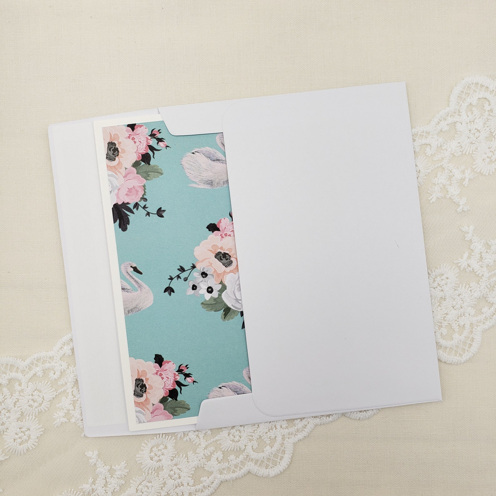 A Set of 6 Notecards; Handmade Cards; Thanks Note Cards; Blank Cards ...