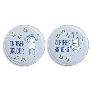 Button Set: Big Brother Little Brother Gift image 1
