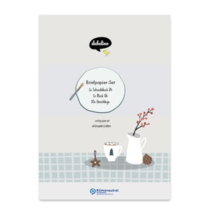 Briefpapier Weihnachten A4: Set mit Umschlägen + To Do Listen Block A6