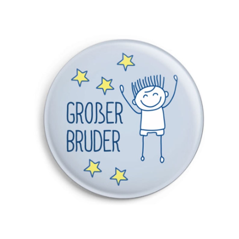 Button Großer Bruder Geschenk zur Geburt inkl. Karte Etsy.de