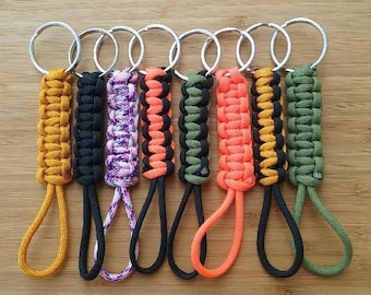 Solomon Bar Paracord Key Chain With Loop