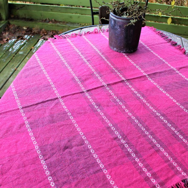 Pink Tablecloth Etsy