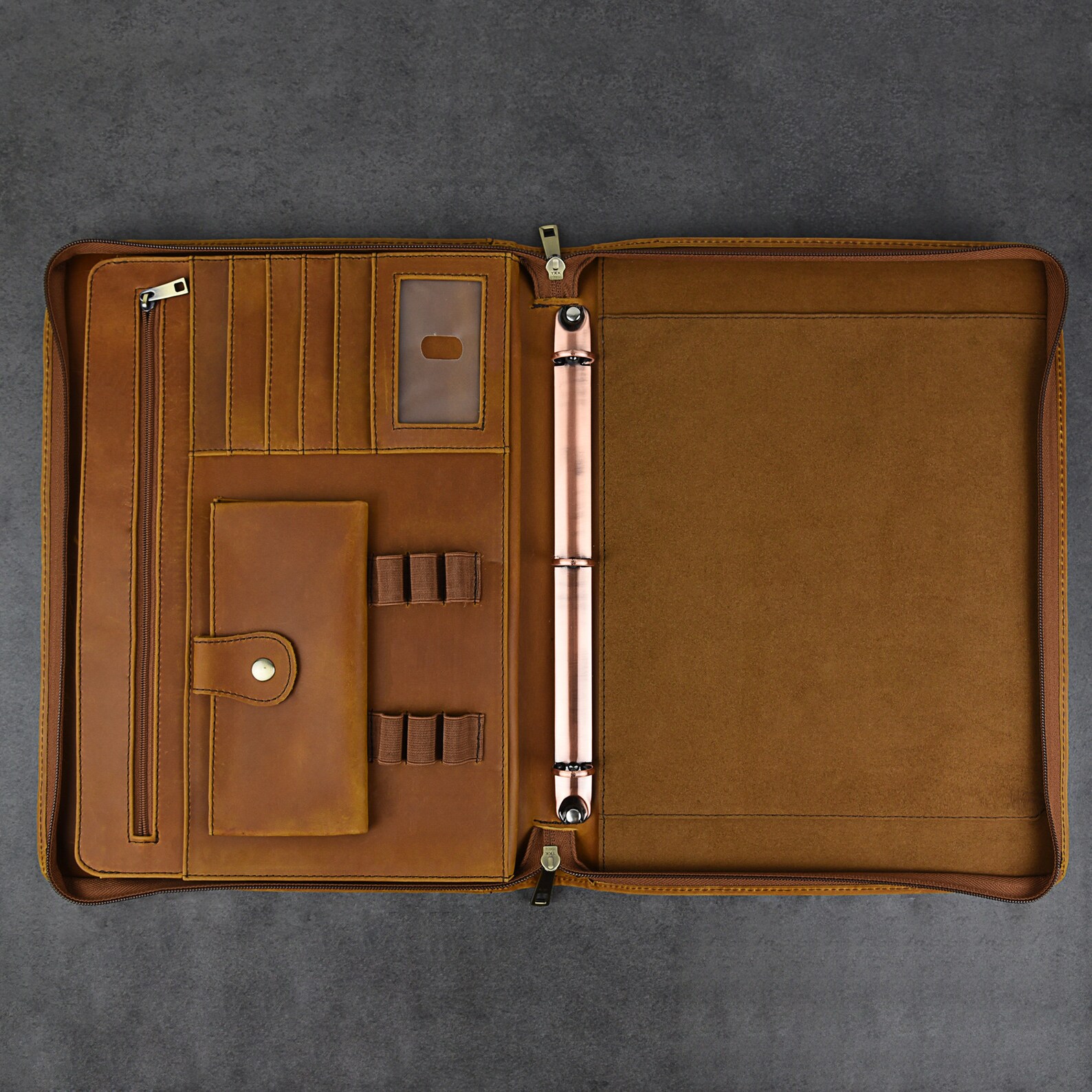 Padfolio Resume Portfolio 3 Ring Binder Folder Interview Etsy