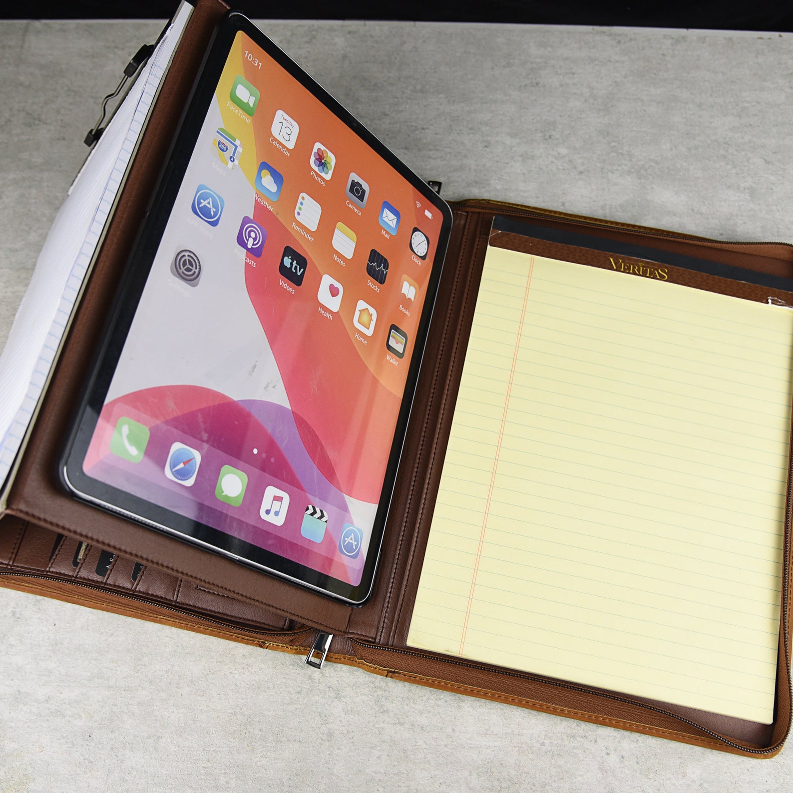 Legal Pad portfolio templateclipboard padfolio bindertablet Etsy