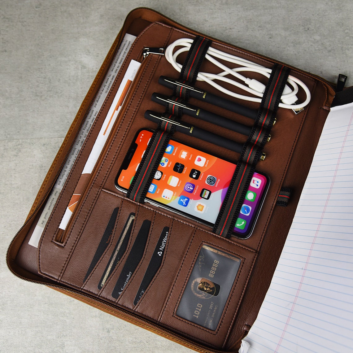 Legal Pad portfolio templateclipboard padfolio bindertablet Etsy