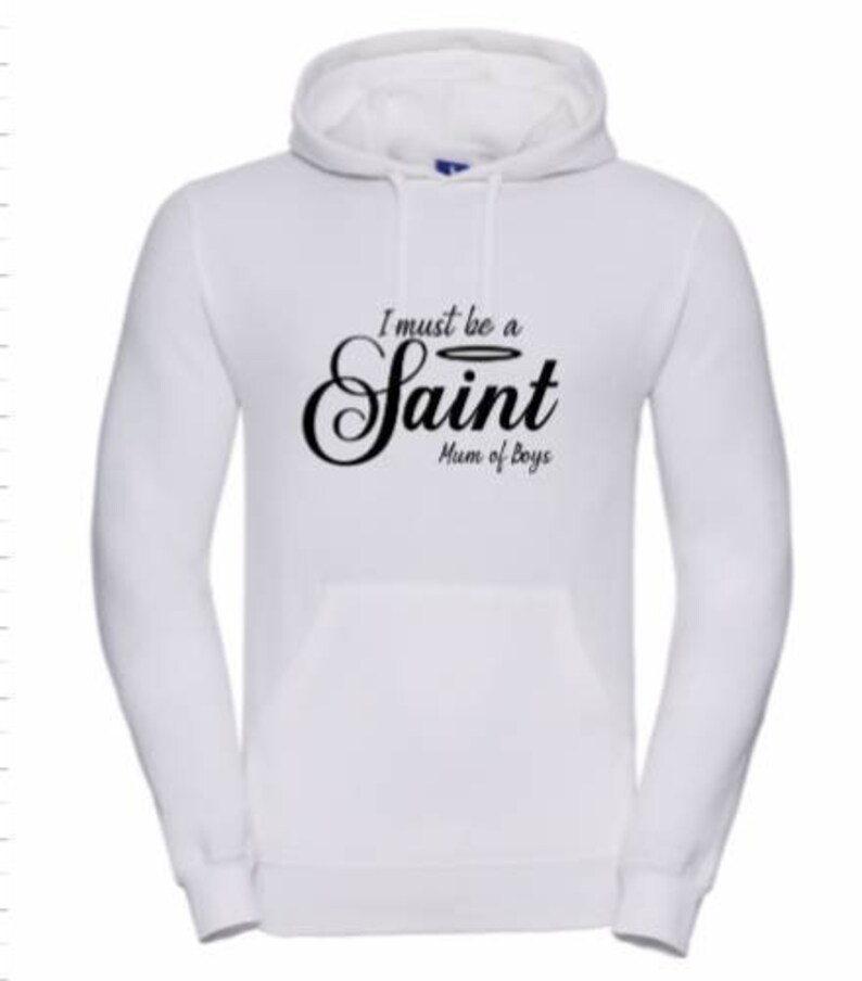mum of boys hoodie
