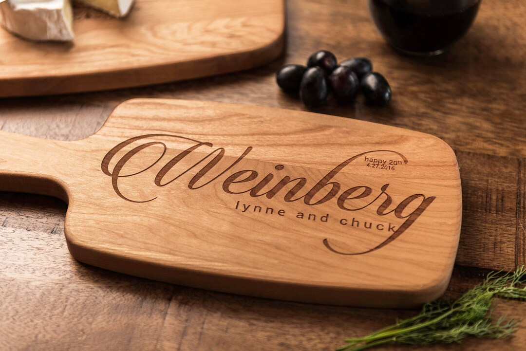 Kosher, Cheese Cutting Board Personalized, Purim, Gift for Couple