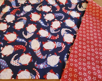 PATRIOTIC/GNOME Reversible Table Runner