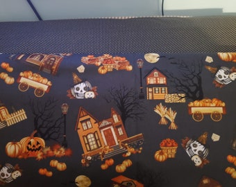 Reversible  HALLOWEEN / HAUNTED HOUSES