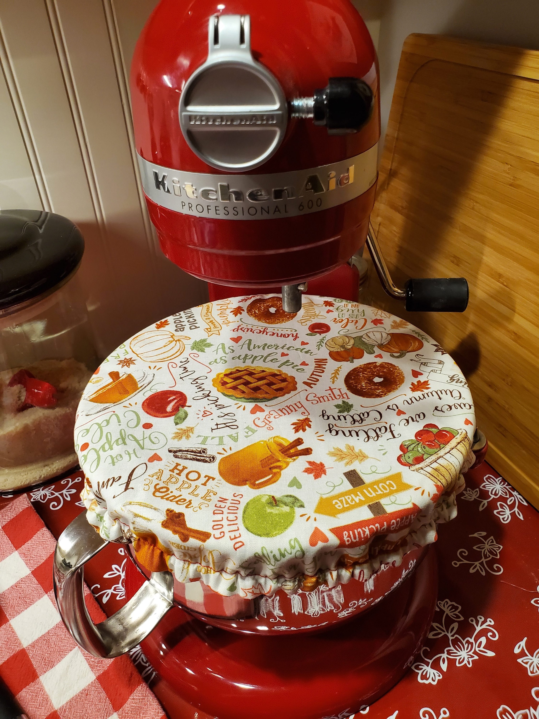 Handmade KitchenAid Stand Mixer Cover  Mixer cover, Kitchen aid mixer cover  pattern, Kitchenaid cover