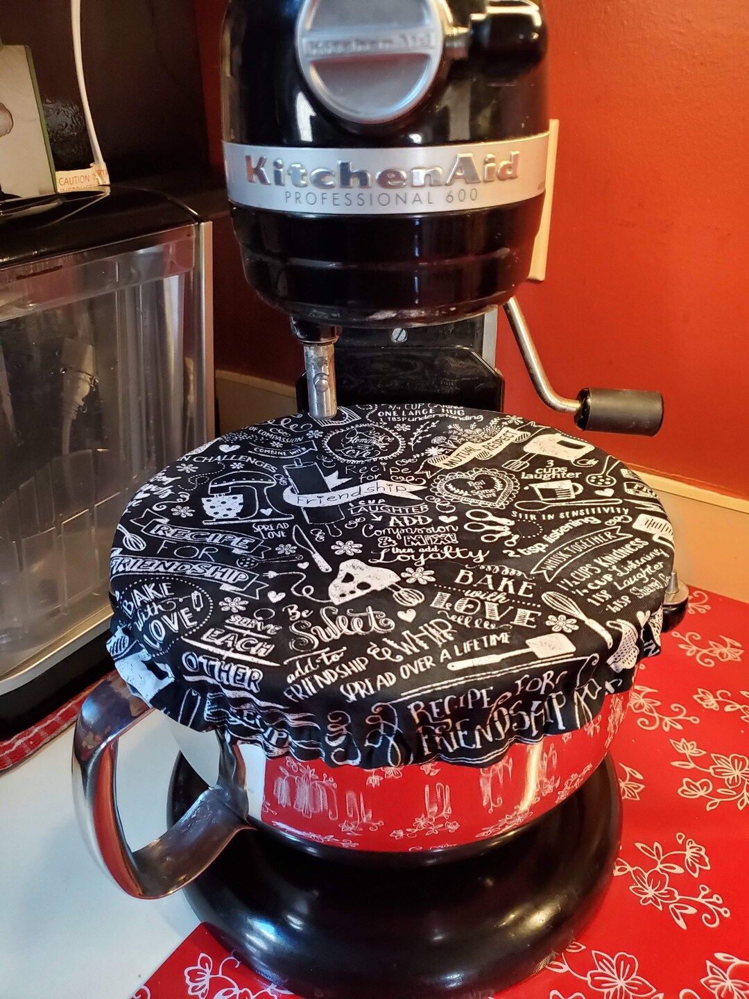 Kitchenaid Baking/kitchen/recipe for Friendship Bowl Cover Etsy