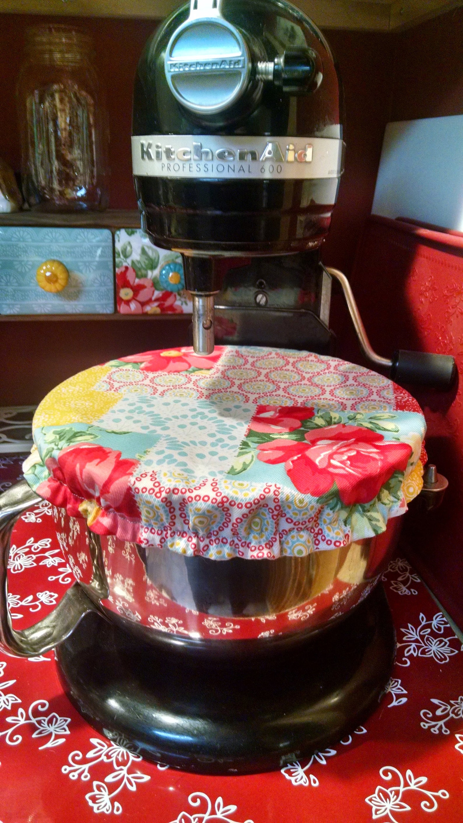 PW Inspired Kitchenaid/Stand Mixer Bowl Cover Patchwork Etsy