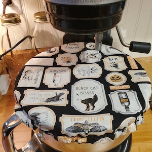 HALLOWEEN Reversible Kitchenaid Bowl Cover- POTION LABELS
