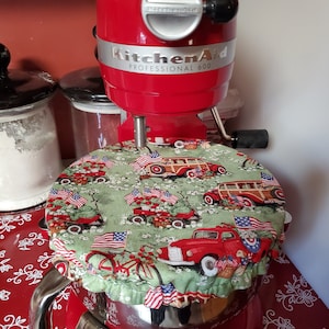 Kitchenaid Patriotic Reversible Bowl Cover