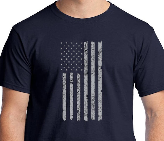 Old Glory American Flag Cotton Unisex T-Shirt Tee Shirt Top