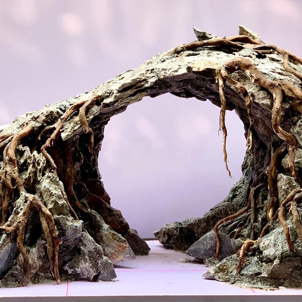 Aquarium driftwood stump bonsai tree aquascape wood fish tank decor gift for him