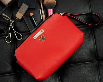 Personalized Toiletry Bag | Makeup Bag | Bridesmaid Gift | Christmas Gift | Birthday Gift | gift for her | Wedding | Gifts