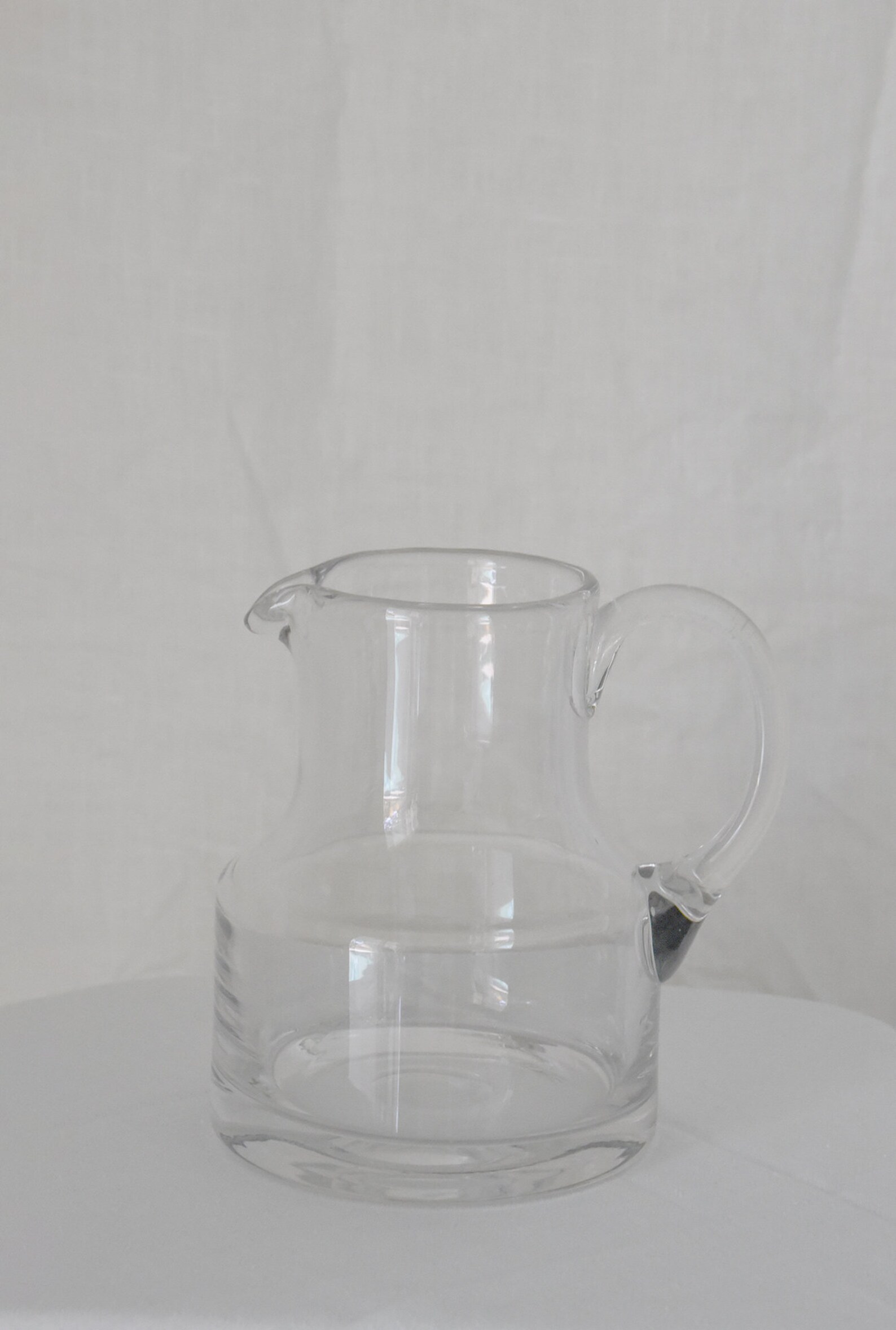 Small Glass Pitcher Glass Jug Water Pitcher Carafe Glass Etsy