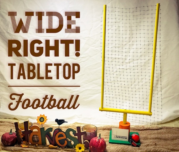 WHATWE WANT× Geek Field _ GOALSTAND Field Goal Post - Wide Right! A Tabletop Football Game™ - Etsy
