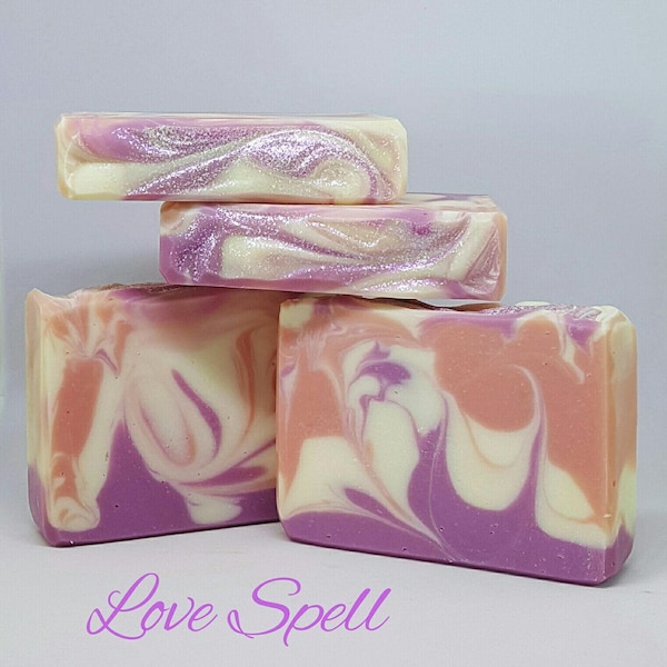 Love Spell Type Handcrafted Soap