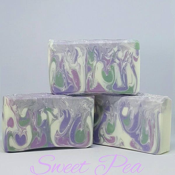 Sweet Pea Handcrafted Soap