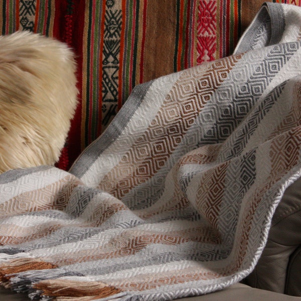 Alpaca Wool Blanket Etsy