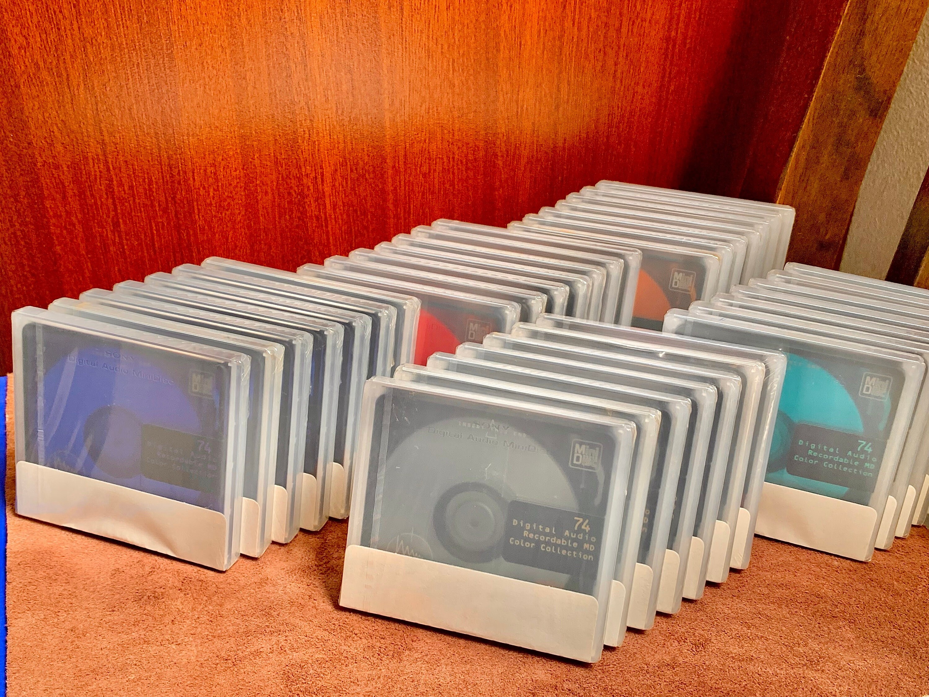 Set of 5 Original Factory Sealed Blank Minidiscs Etsy
