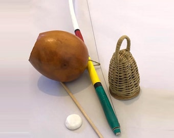 Berimbau for Kids - Complete with Caxixi and Pedra