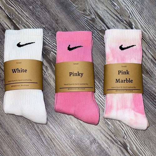 Adult Nike Tie Dye Sock Purple Rain Collection 4 Etsy