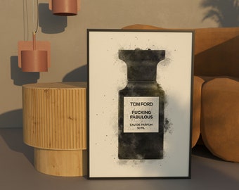Tom Ford Perfume Art Print