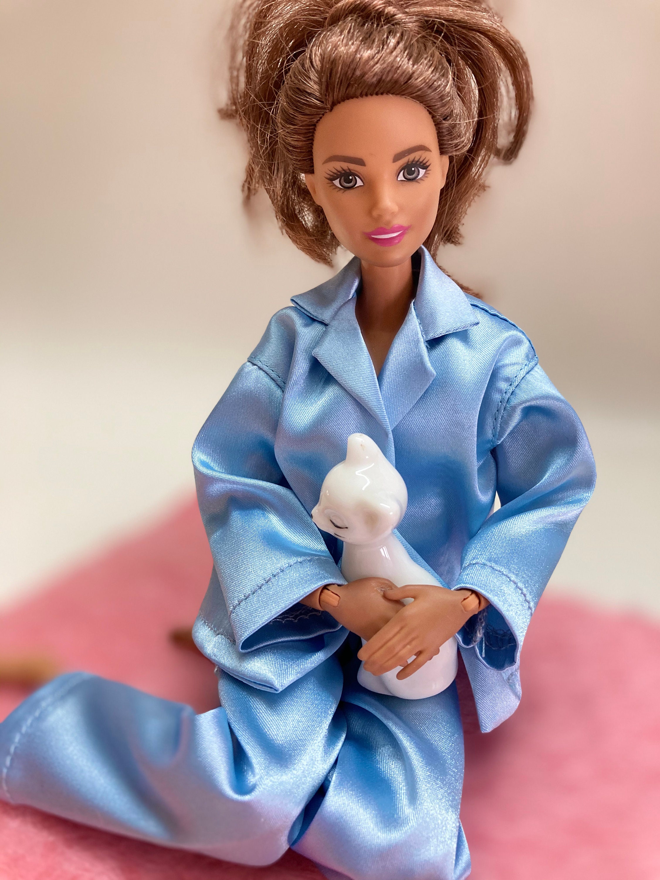 Silk Pajamas for Barbie Doll - Etsy UK