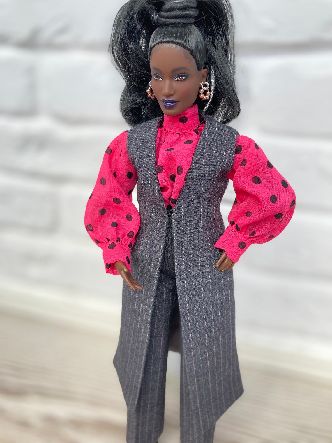 Suit for Curvy Barbie Doll | Etsy