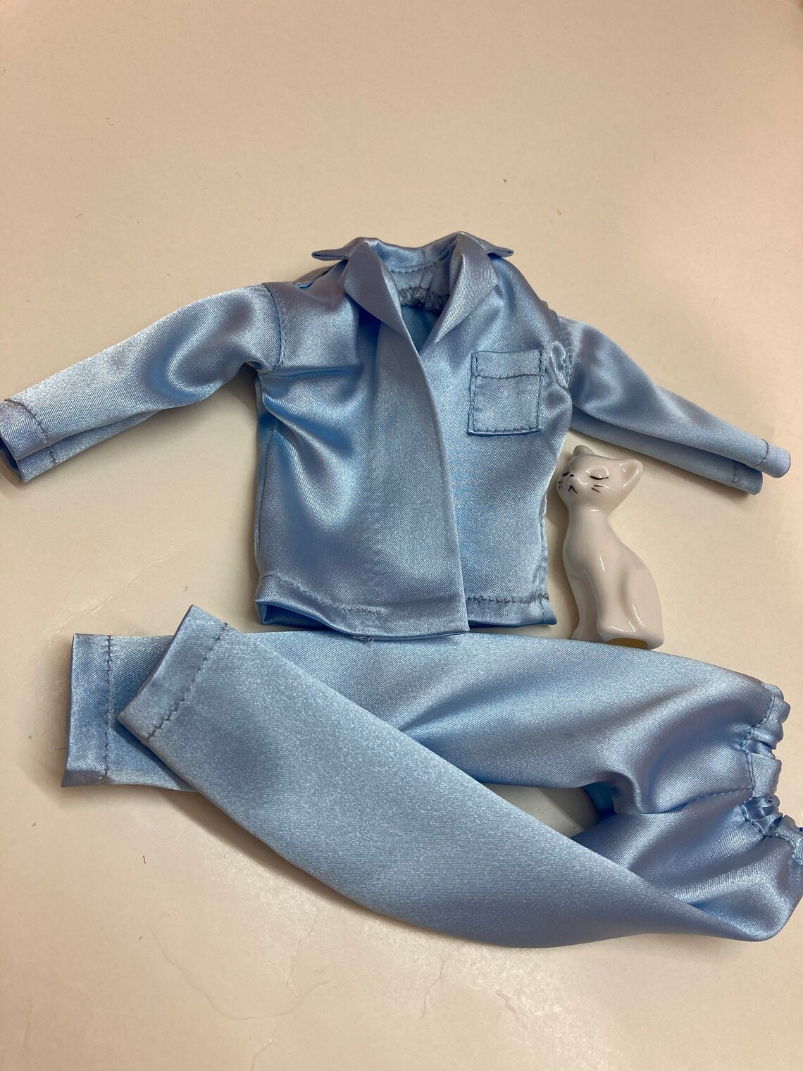 Silk Pajamas for Barbie Doll Etsy UK