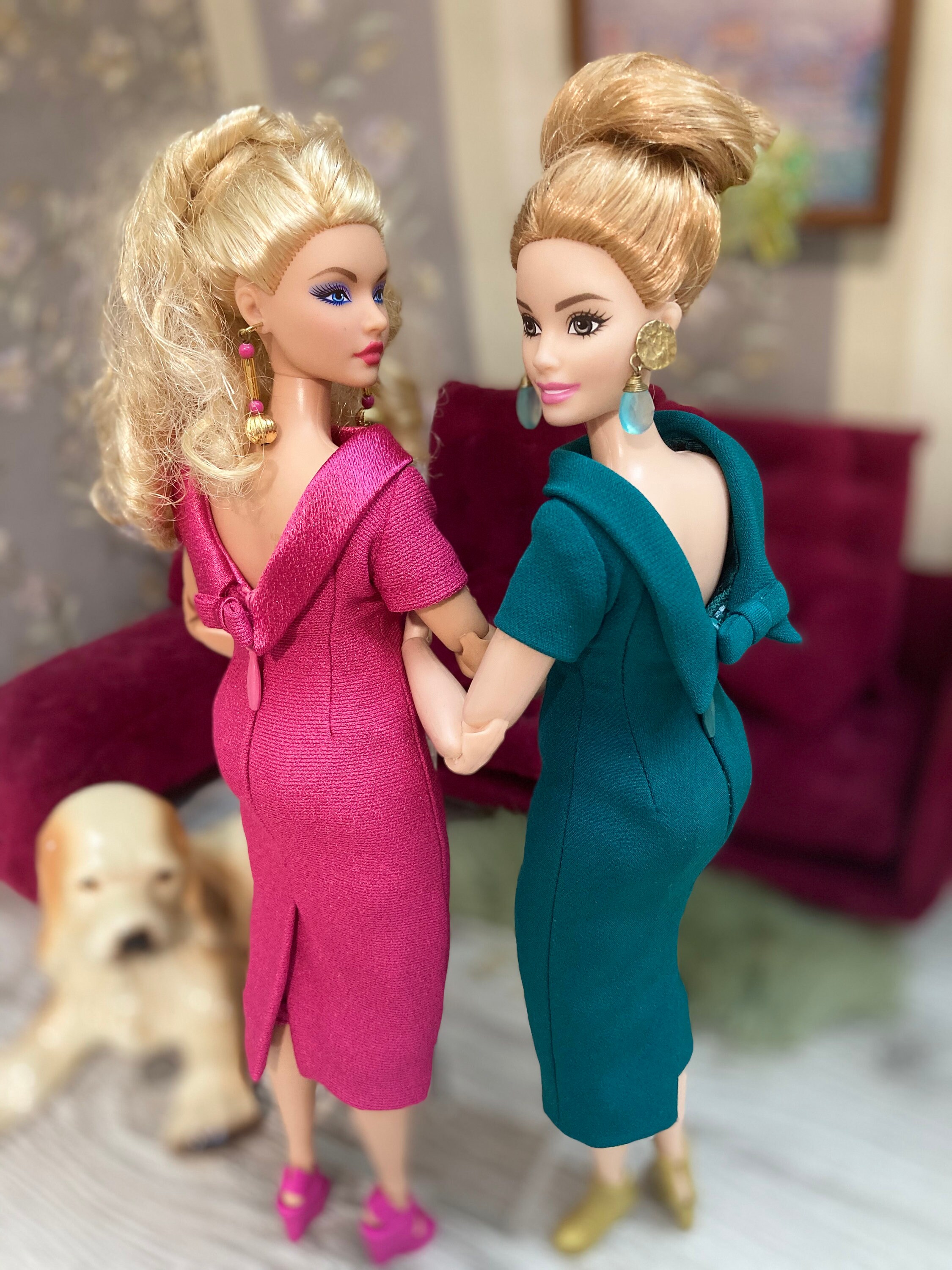 Curvy Barbie Dress Etsy
