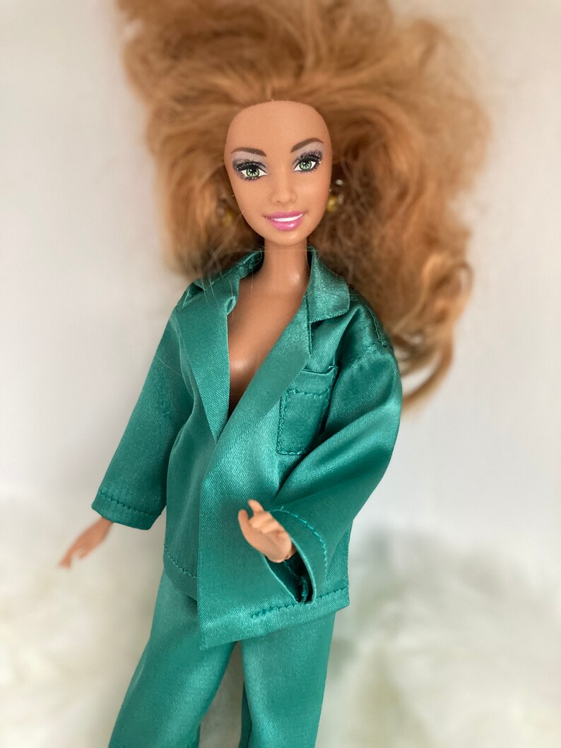 Silk Pajamas for Barbie Doll - Etsy