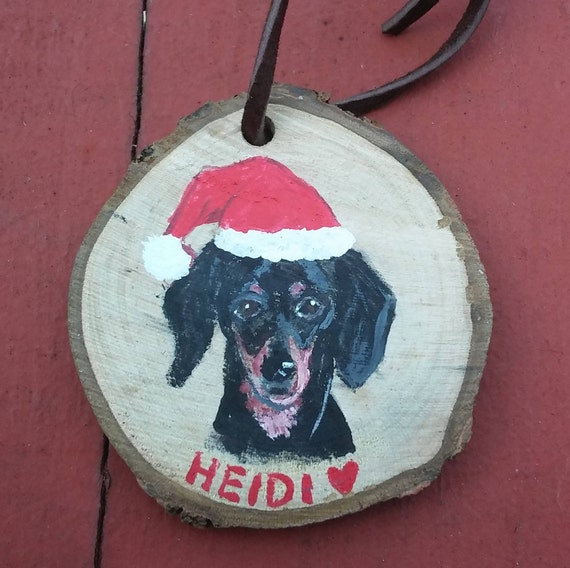 dachshund santa hat