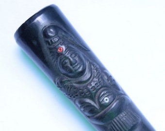 Shiva Chillum, Clay Chillum, Black Chillum, Smoking Pipe Chillum, Baba Chillum, indian Chillum, Smoking Pipe, Smoking Chillum