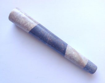 Meerdere stenen Chillum, roken Chillum, marmeren steen Chillum, Baba Chillum, handgemaakte Chillum, rookpijp, tabak rookpijp