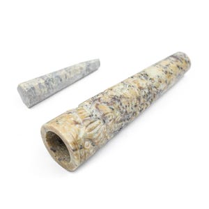 Ganesha Chillum, Marble Chillum, Stone Chillum, Roken, Roken Chillum, Tabak Chillum, Baba Chillum, Indiase Chillum, Handgemaakte Chillum,