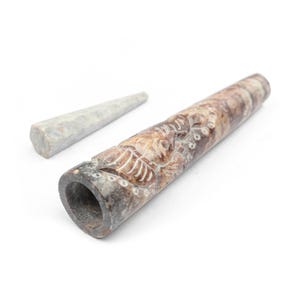 Ganesha Chillum, rookpijp, Smoking Chillum, Stone Chillum, Marble Stone Chillum, Baba Chillum, Indiase Chillum, Handgemaakte Chillum,